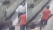 Maharashtra: चलती ट्रेन से उतरते समय हादसे का शिकार हुई महिला, टिकट चेकिंग स्टाफ ने बचाई जान- देखें वीडियो